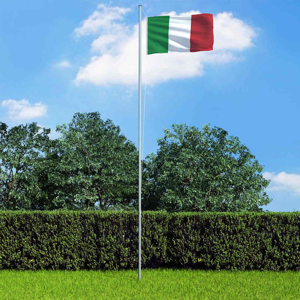 Vidaxl Flaga Włoch, 90X150 Cm