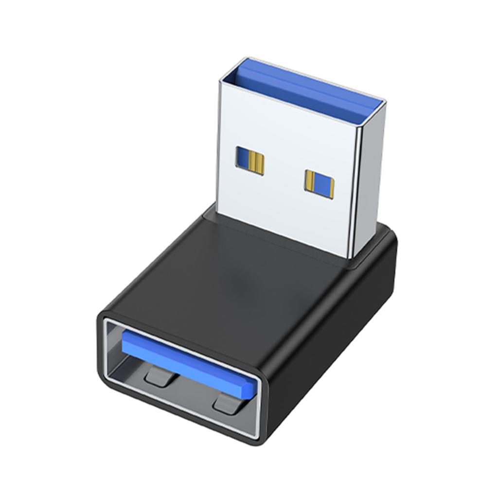 USB 3.0 папа-мама 90 градусов прямоугольный удлинитель адаптер USB восходящий разъем синхронизации данных для ноутбука ПК USB вентилятор
