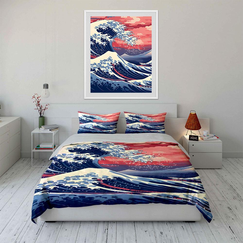 "Dreamy celestial wonderland." Bedding sets Duvet covers Pillowcases(1* Duvet Cover 2* Pillowcases without duvet insert)