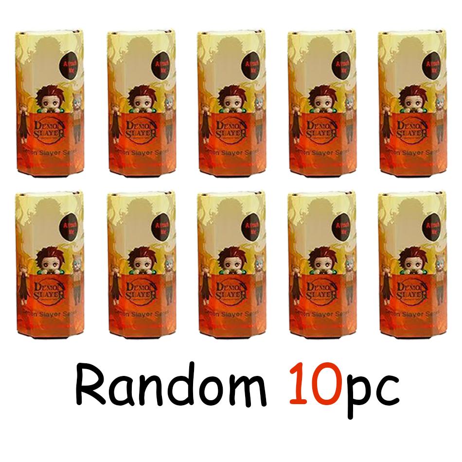 New Party Angel Demon Slayer Series Blind Box Car Decoration Desktop Computer Screen Cupid Hand Fashion Play Doll Birthday Gifts