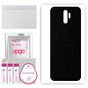 apgo Protective Skin Sticker for the Back Compatible with Oppo A11, Wrap Film, Foil, Vinyl - Pattern Matte Black