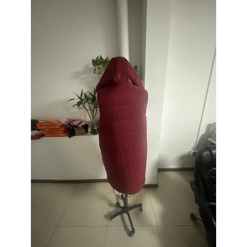 Зимняя куртка без рукавов, женское пальто миди, пуховый жилет, сохраняет тепло, элегантное черное уличное хипстерское пальто с капюшоном, женское хлопковое пальто