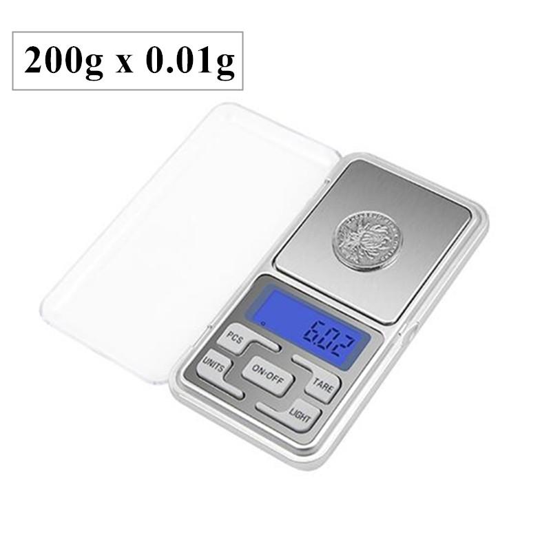 0.01g Jewelry Scales Weight Diamond Balance 500g/200g/1000g High Accuracy Electronic Kitchen Weighing Digital Pocket Mini Scale