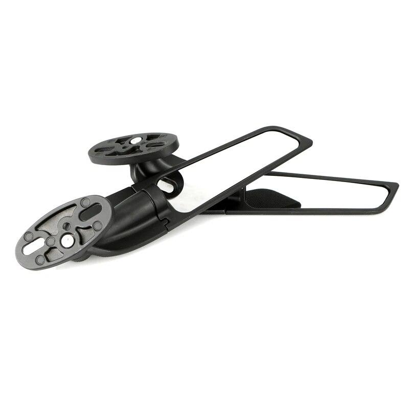 Motorcycle Wing Mirrors For Kawasaki Ninja 250 300 400 650 H2 H4 Adjustable Rotating Rearview Side Mirror For Honda CBR650R