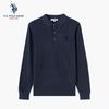 U.S. Polo Assn. Мужской джемпер-поло из смесовой шерсти