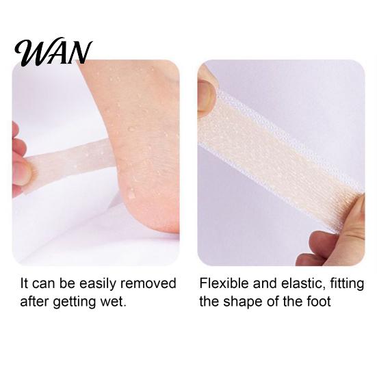 Flexible Cut Foot Protector Invisible Heel Anti-Wear Stickers Soft Self Adhesive Pads Friction Anti-blister Gel Pad Protection Prevent Blisters
