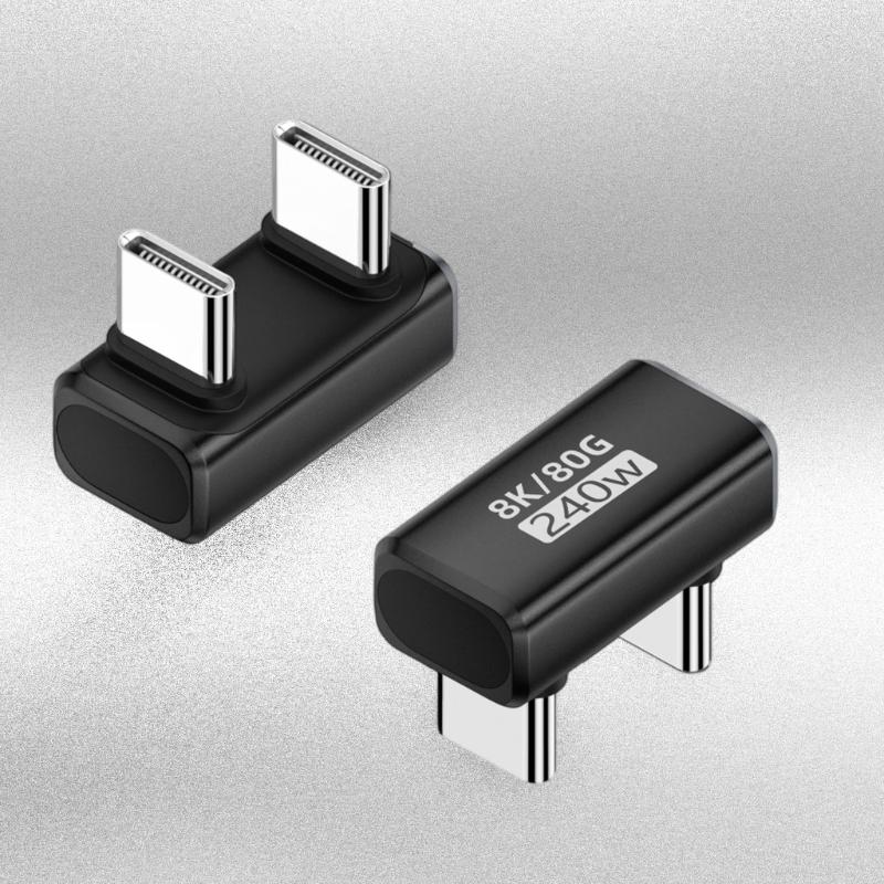 Алюминиевый адаптер USB4.0 для вывода видео 8K60Hz и совместимости с несколькими устройствами, мощность 240 Вт