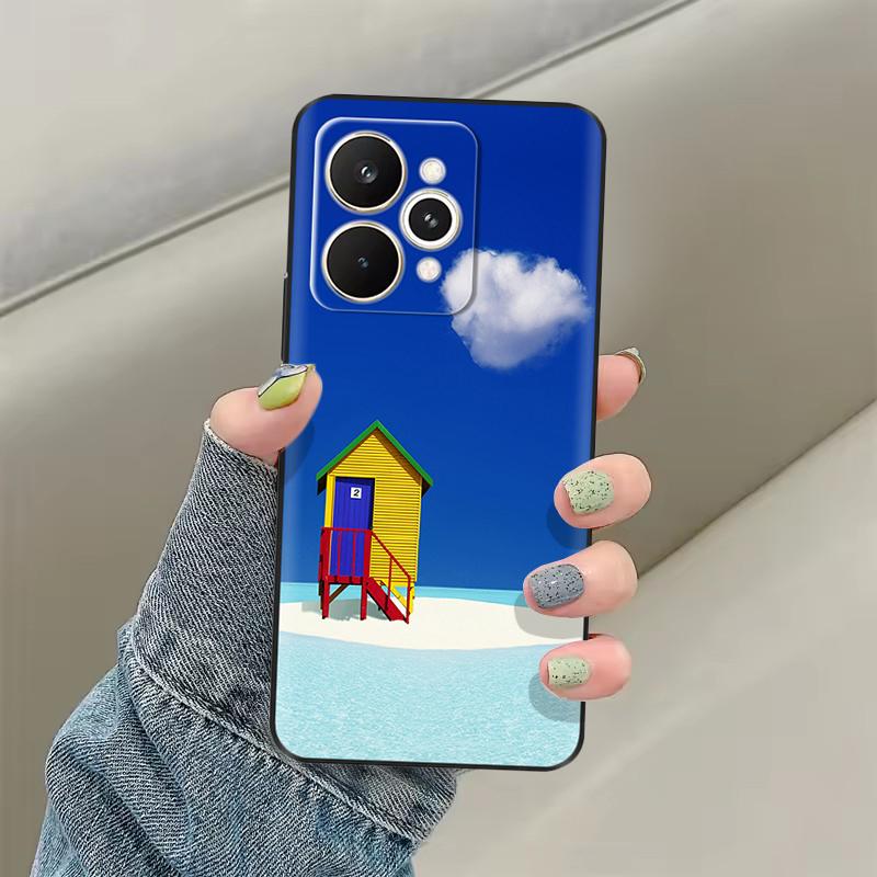 Расписные чехлы для телефона Для Realme 15 5G Чехол Силиконовый бампер Задняя крышка Для Realme 15 Pro 5G Корпус 15Pro Ударопрочный Coque Fundas