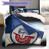 Lufthansa logo Pattern Bedding Home Decoration Birthday Gift (1 * duvet cover + 2 * pillowcase, without core)