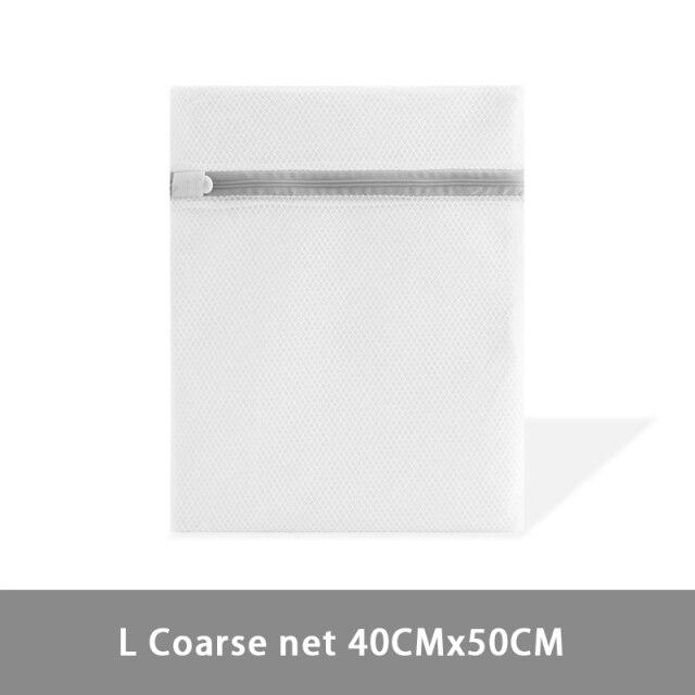 Мешок для белья разных размеров, сетчатые мешки для стирки из полиэстера, грубая сетка, корзина для белья, мешки для стирки для стиральных машин, сетчатая сумка для бюстгальтера