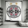 Rosenborg Wall Hanging Printed Fabric Blanket Decorative Tapestries for Bedroom Living Room Home Decor