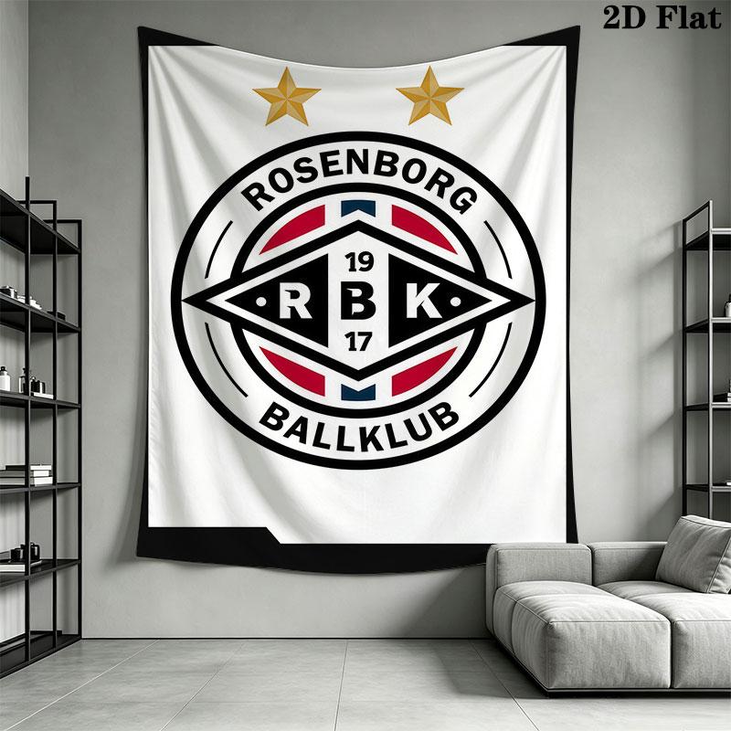Rosenborg Wall Hanging Printed Fabric Blanket Decorative Tapestries for Bedroom Living Room Home Decor