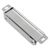 Stainless Steel Door Stop Magnet Latch Lock Cabinet Bumper Catch With Screws Furniture Closer Push Open System Fitting Hardwares