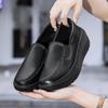 Women Soft Outsole Work Shoes Female Black Swing Shoes Woman Plus Size Wedges Single Shoes