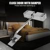 Adjustable Speed Door Closing Device Aluminum Zinc Zinc Alloy Spring Tension Door Closer  Security Doors