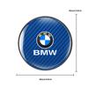 sxnkg9 Carbon Fiber Car Coaster For BMW E38 F10 F20 F30 F40 E92 E83 E87 E46 G20 G30 I7 I8 Water Cup Holder Mat Non-slip Pad Accessories