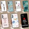 Мультяшный чехол Доктор Медсестра для Samsung Galaxy A34 A54 A14 A15 A25 A35 A55 A53 A33 A13 A52 A32 A12 A51 A71