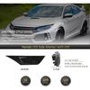 Bestview 2 шт. Боковые габаритные огни Для Honda Civic 10-го поколения Coupe Hatchback 2016-: Светодиодные боковые габаритные огни переднего бампера и крыла с дымчатым стеклом, 6000K Белый LED