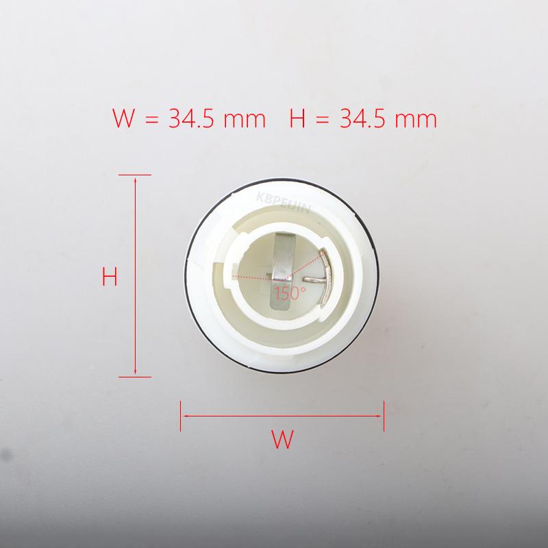 For Iveco Turn Signal Light Socket Car Lamp Holder PY21W Bulb Base Accessories 2PC