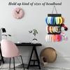 Hanging Wall Headband Holder For Women Girls Felt Headbands Organizer Hair Bow Storage Hairpins Hair Accessories Display Stand