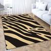 Ковер в полоску зебры в американском стиле - Водопоглощающие Нескользящие Большие Ковры для Гостиной Спальни Украшение Прикроватные Коврики для Ванной
