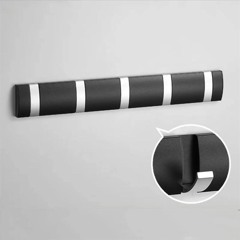 Для ванной комнаты, задняя дверь, установка без гвоздей, настенная вешалка для полотенец, крючки для одежды