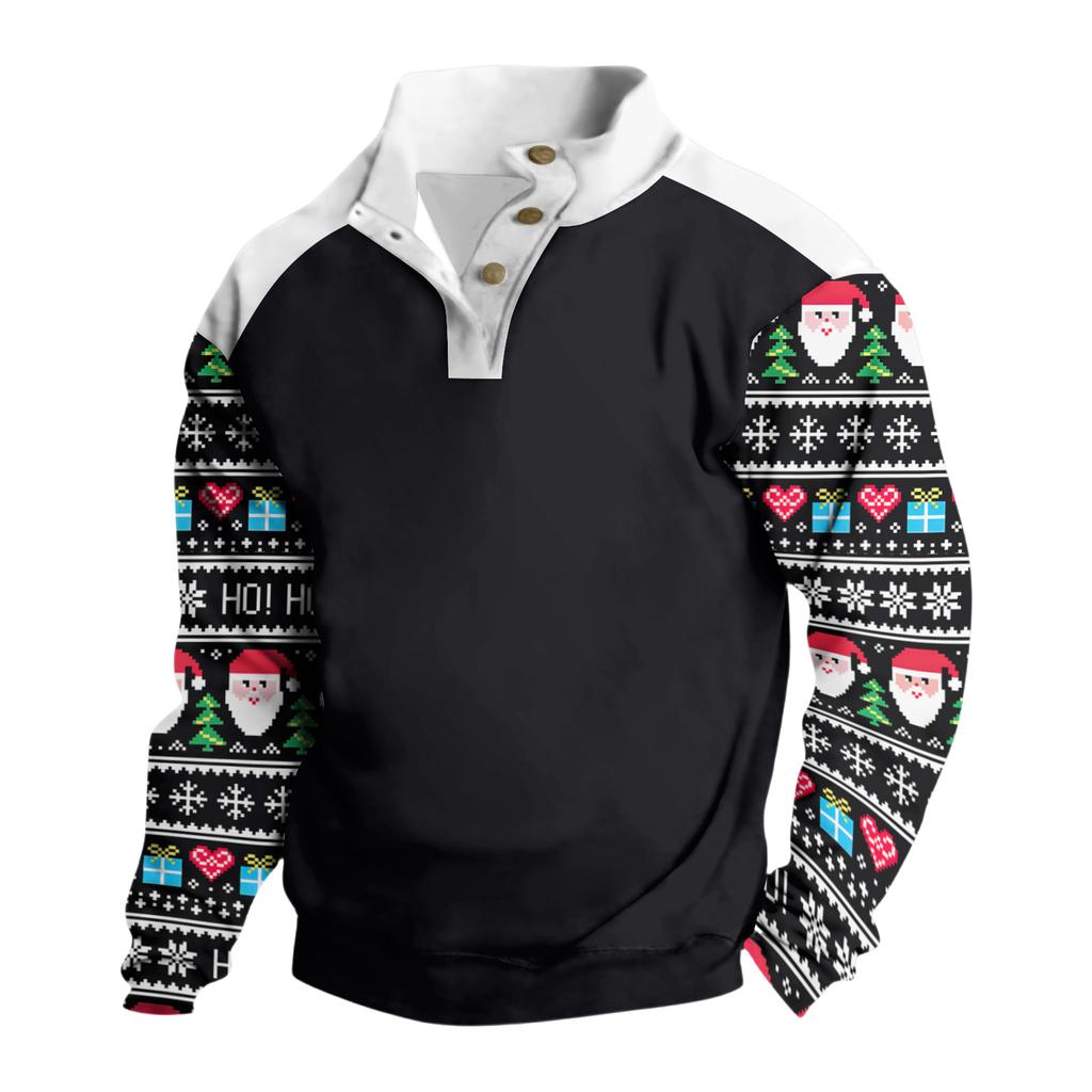 Мужская флисовая толстовка, повседневная, с длинным рукавом