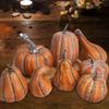 8x Artificial Pumpkins Decoration Foam Autumn Harvest Simulation for Festival