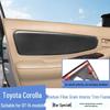 Toyota Corolla (07-14) Комплект наклеек на интерьер из углеродного волокна