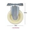 PP Nylon Swivel, Fixed, & Braked Casters - Trolley & Equipment Wheels, 3-5 Inch