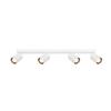 Reflektor Nesto 4 Gu10 Piaskowany Biały Alu Italux Spl-23436-4-Wh
