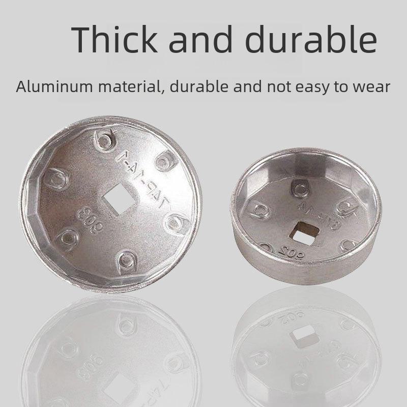 Ключ для масляного фильтра с алюминиевой крышкой 901/902 - прочный инструмент для разборки чашечного типа