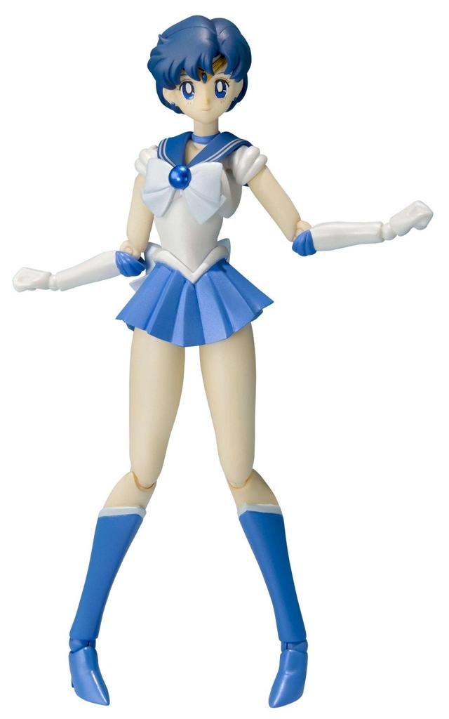 TAMASHII NATIONS Sailor Moon Sailor Mercury 140mm Painted Movable Figure S.H.Figuarts Approx. PVC&ABS