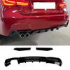 Car Rear Diffuser Bumper Lip Spoiler Splitter Performance Style For BMW 3 Series F30 F31 M Sport 2012-2018