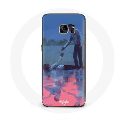 Чехол - Samsung - Galaxy S7 - Мягкий - Защита - Игра в кальмара