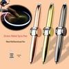 Светящаяся креативная металлическая шариковая ручка со спиннером для снятия стресса