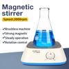 Magnetic Stirrer Mini Lab Stir Mixer Portable Liquid Stirrer Plate with Stir Bar 3L 3000RPM for Laboratory EU Plug