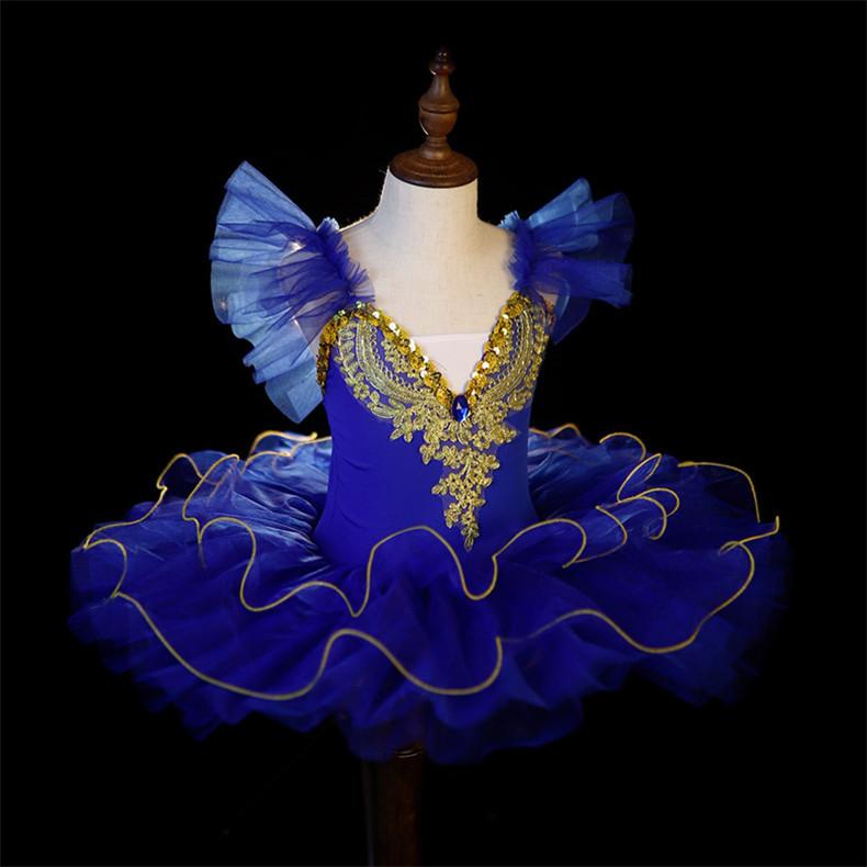 Детское платье-пачка с пышными рукавами для девочек, балетный костюм для выступлений, костюм балерины, хороший подарок на день рождения, новая юбка принцессы