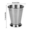 2pcs Stainless Steel Mint Julep Cup Silver Mojito Cup Stainless Steel Cocktail Mug  Restaurant