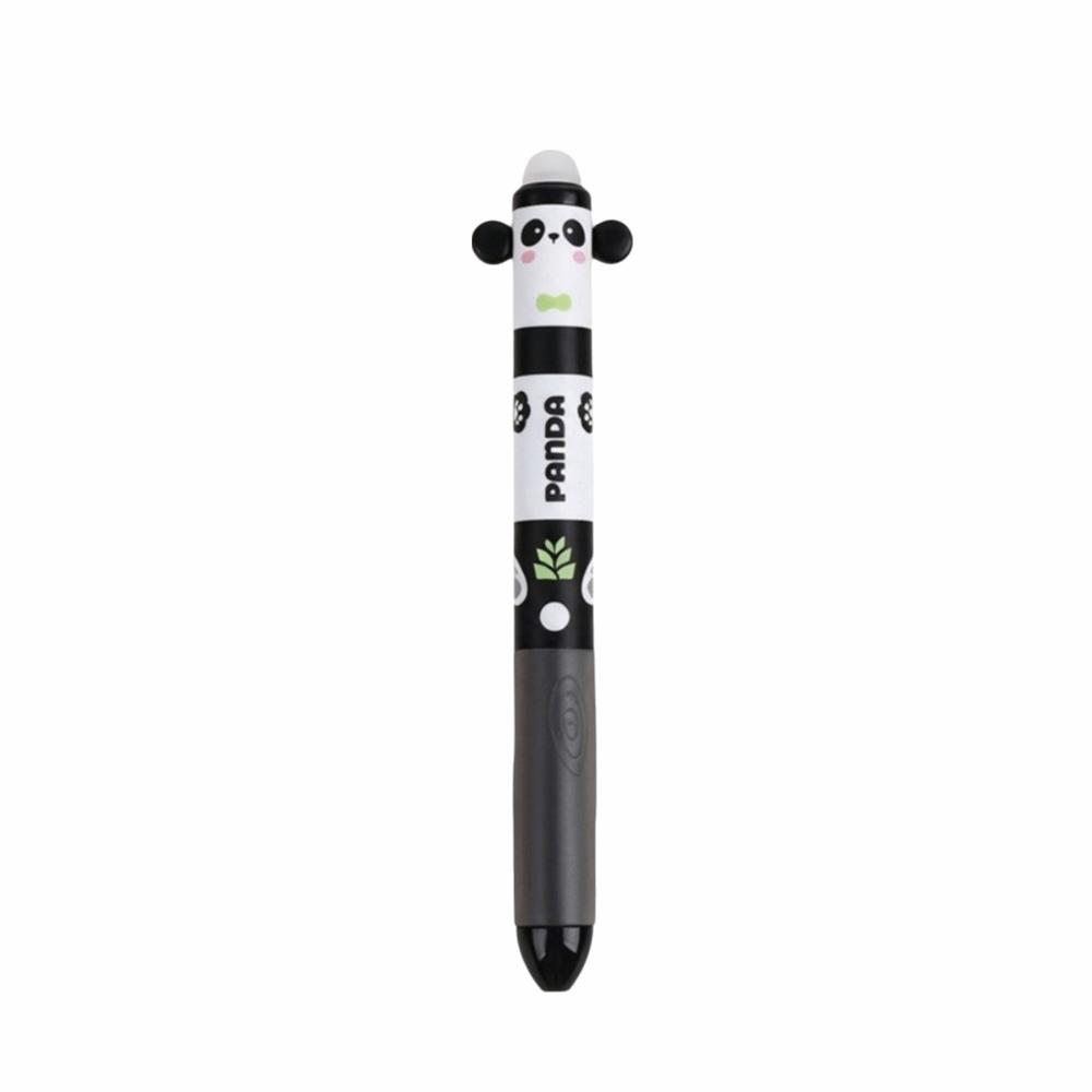 Plastic Erasable Pen Cute Animal Pattern Ballpoint Pen New Neutral Pens Student Writing Supplies