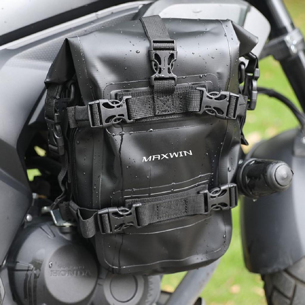 MAXWIN Motorcycle Side Bag Bag Motorcycle Accessories Storage Engine Guard Seat Carrier Touring Accessories Waterproof Camping Outdoor Shoulder Bag