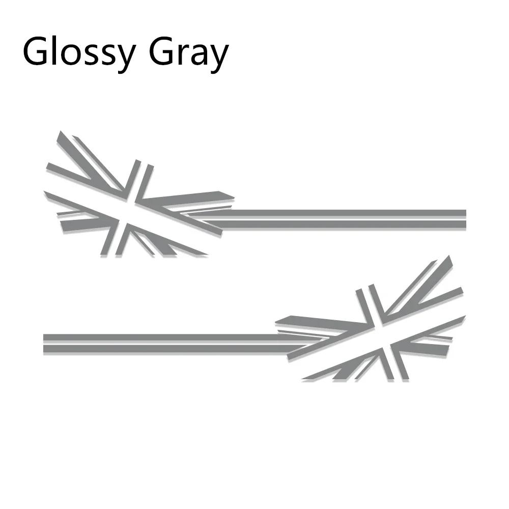 Car Sticker Flag Style Side Stripe Decals Accessories for Mini Cooper R56 R57 R58 R50 R52 R53 R59 R61 R60 F60 F55 F56 F54