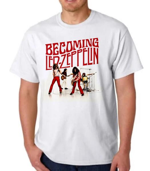 СТАНОВЛЕНИЕ LED ZEPPELIN Футболка ФУТБОЛКА ПЛАНТ ПЕЙДЖ БОНЭМ