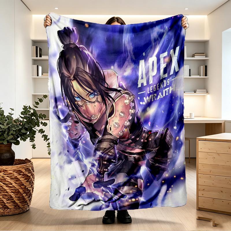 Apex Legends Print Blanket - Soft & Comfortable, for Bedroom, Travel, Sofa, Home Decoration - Birthday Christmas Gift for Friend