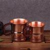 Weave Handle Moscow Water Mule Thickened Design Copper Beer Mug Copper Milk Mug  Breakfast Drink