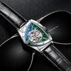 CHENXI Men's Mechanical Watch Luminous Triangle Dial Men's Wristwatch Fashion Business Waterproof Men Automatic Watch