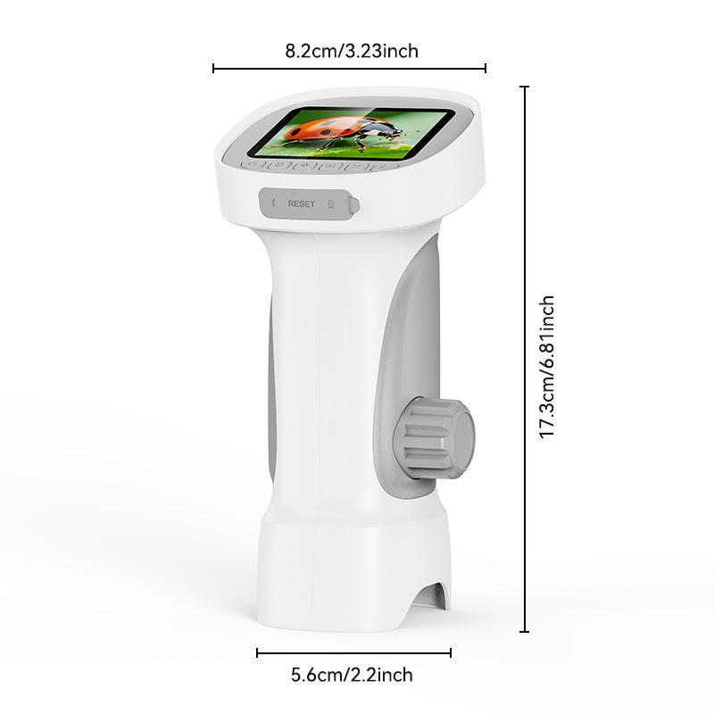 Children's Handheld Microscope for Outdoor Exploration - Portable Science Education Toy & Electronic Magnifier