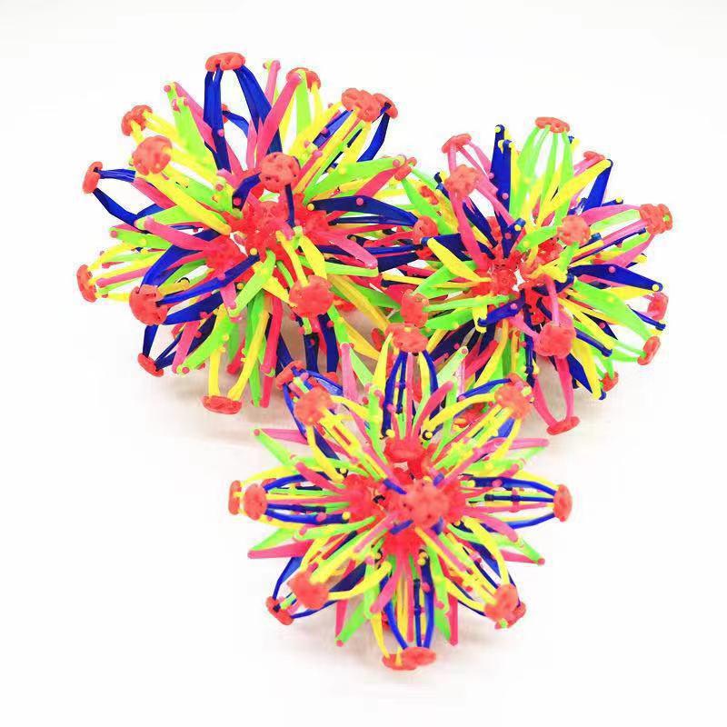 Telescopic Hand-Grip Magic Ball - Creative Blooming Toy for Kids