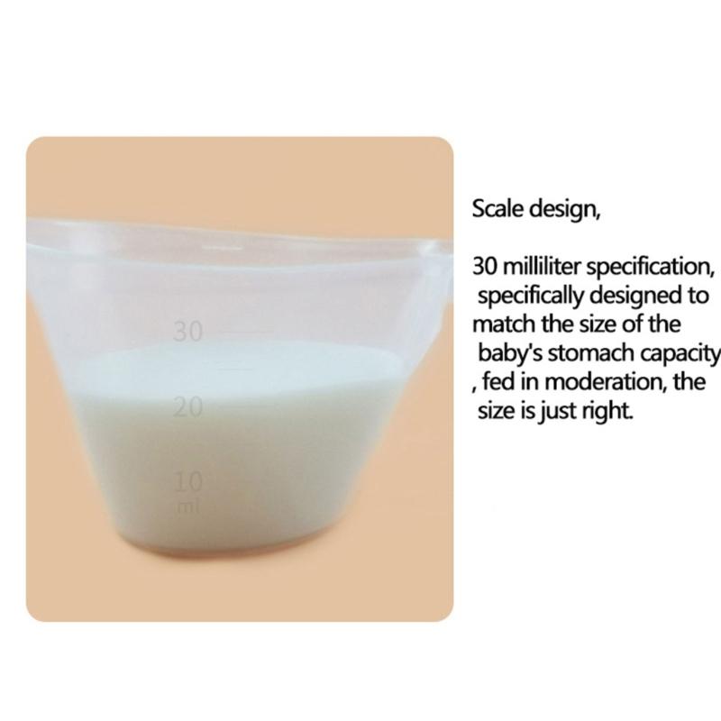 30ml Newborn Feeding Cup Baby Feeding Bottle Travel Friendly Formula Milk Cup Anti Choking for Breastfeeding Moms