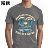 Short Sleeve Shirt Breathable Man summer t shirt Streetwear Heartbeat Of The Ocean Soul Of A Surfer Basic For her Tee shirt